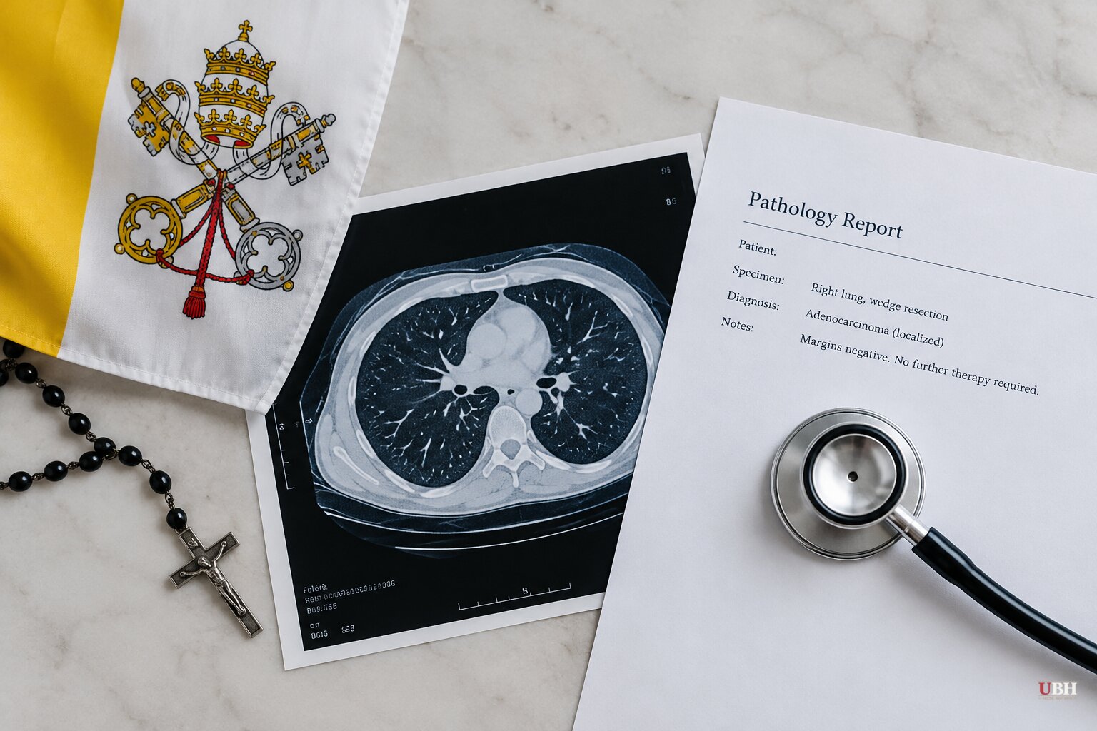 Pope Leo XIV needs no further treatment after lung cancer surgery, Vatican doctors say