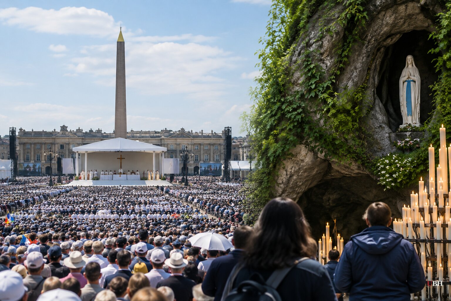Pope Leo XIV's 800,000-Person Paris Mass Ends With a Trip to Lourdes as Four-Day France Visit Continues