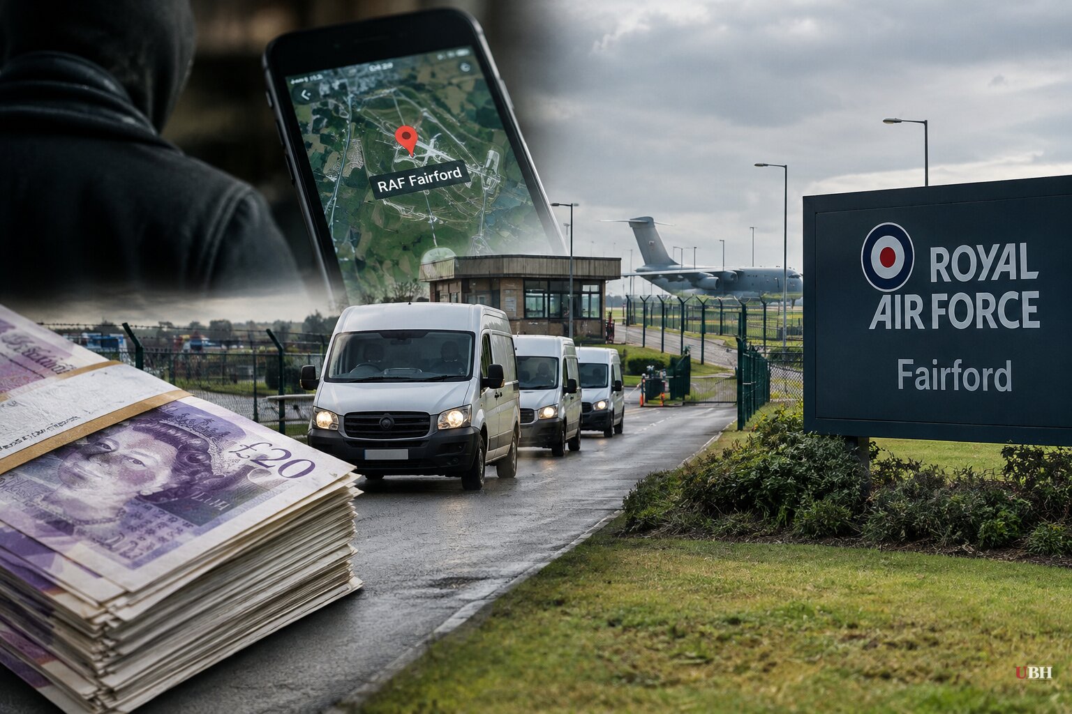 Prosecutors Allege Handler 'Ali' Directed RAF Fairford Van Plot, Funded by More Than £65,000 in Cash