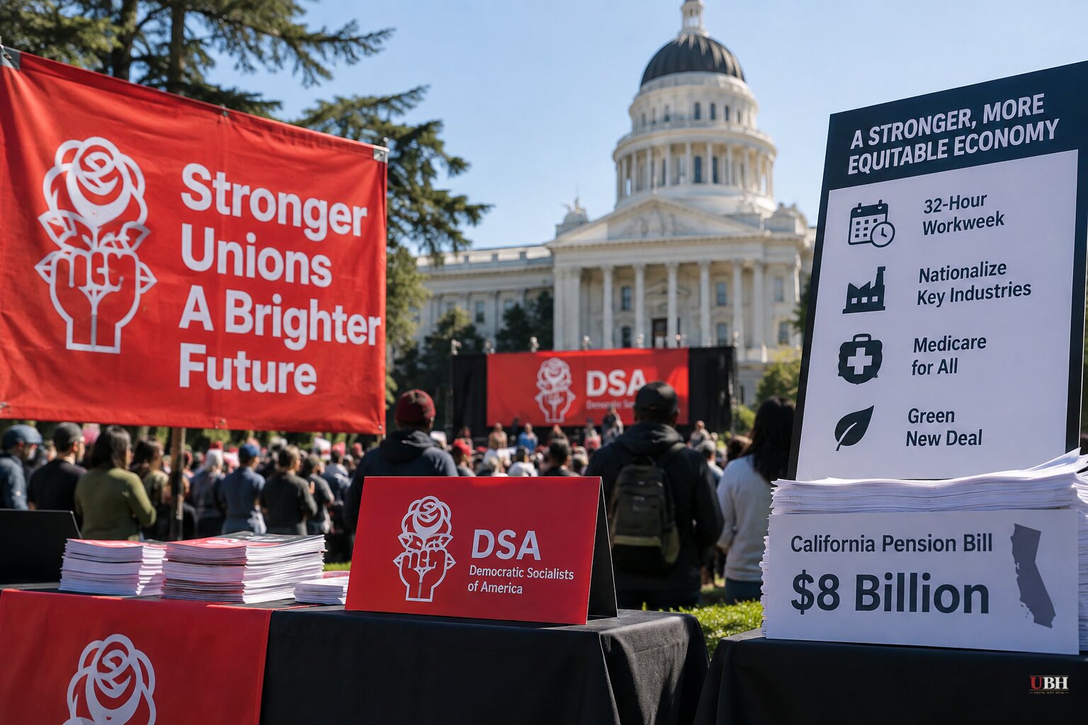 Public-Sector Unions and the Democratic Socialists Are Gaining Ground, and Taxpayers Are Footing the Bill