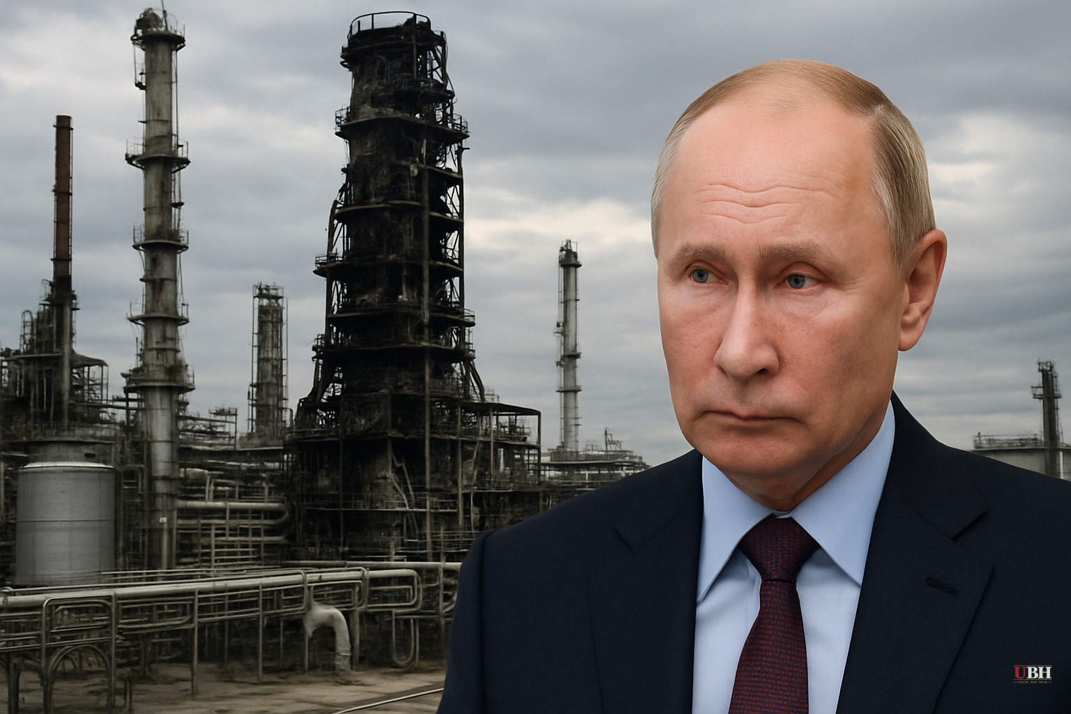 Putin Admits Russia Has a Fuel Shortage After Ukrainian Drone Strikes Hit Oil Infrastructure
