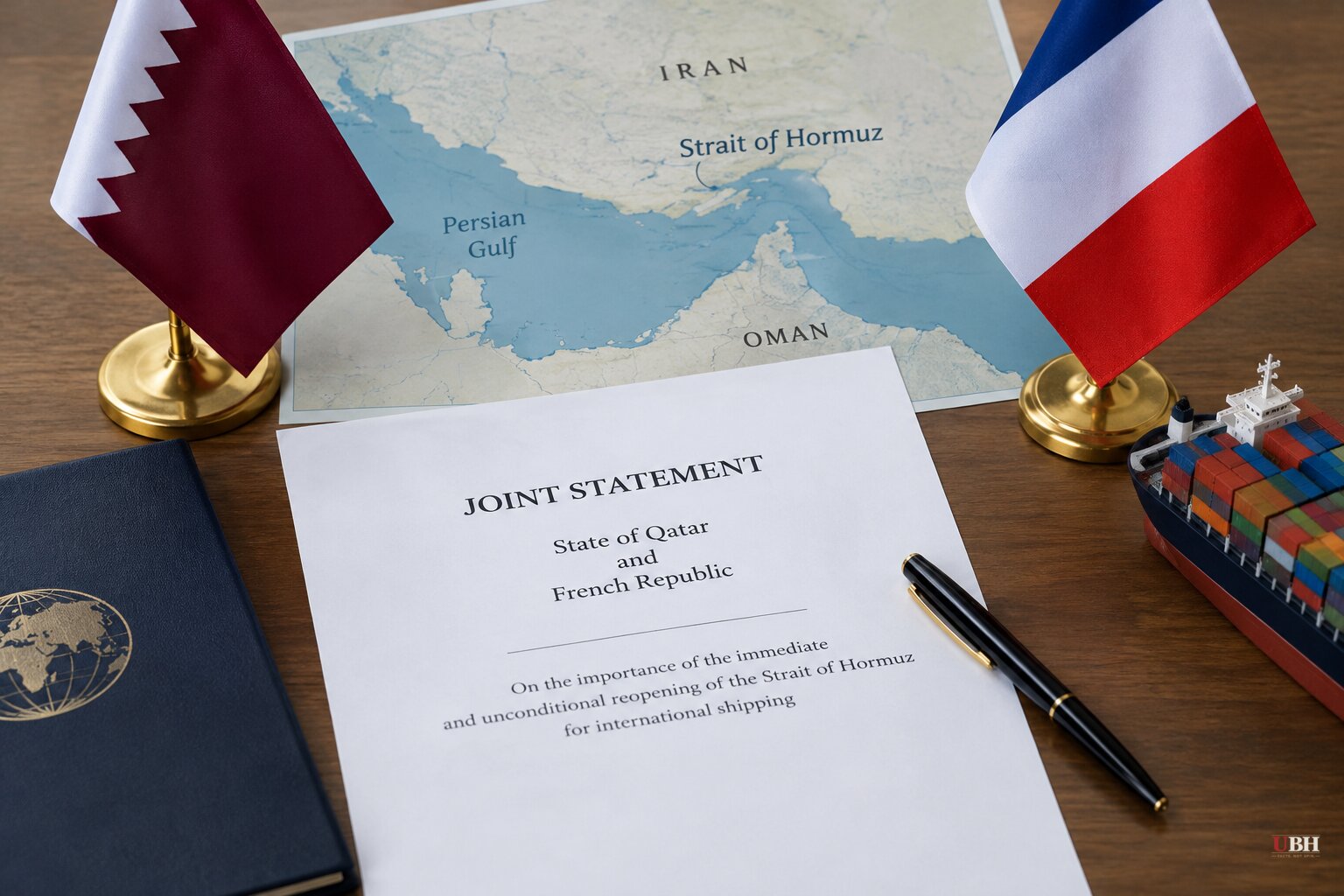 Qatar and France Demand Hormuz Reopened 'Without Constraints or Fees' After Macron's Doha Talks