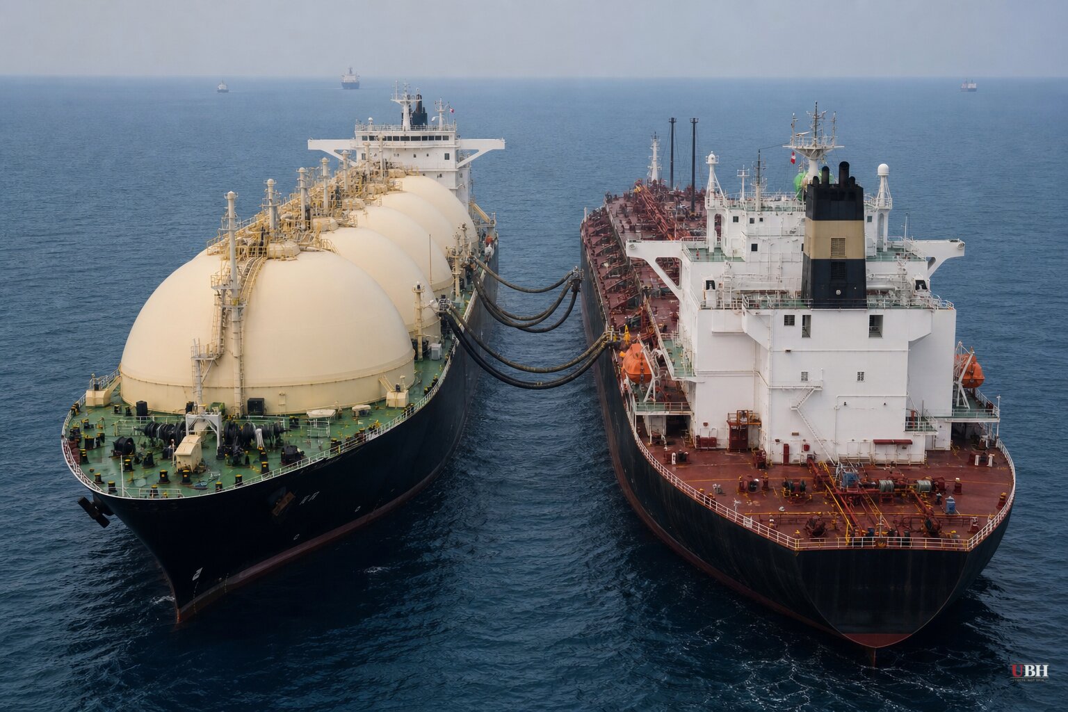 Qatar and UAE Turn to Ship-to-Ship LNG Transfers as Hormuz Standoff Drags Into Its Seventh Month