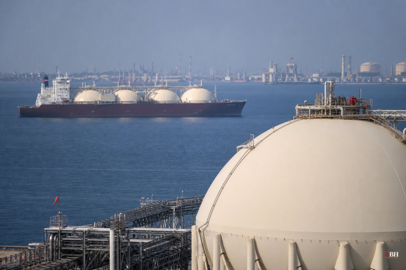 Qatar Repositions Six Empty LNG Tankers Toward Hormuz, Signaling Possible Export Restart
