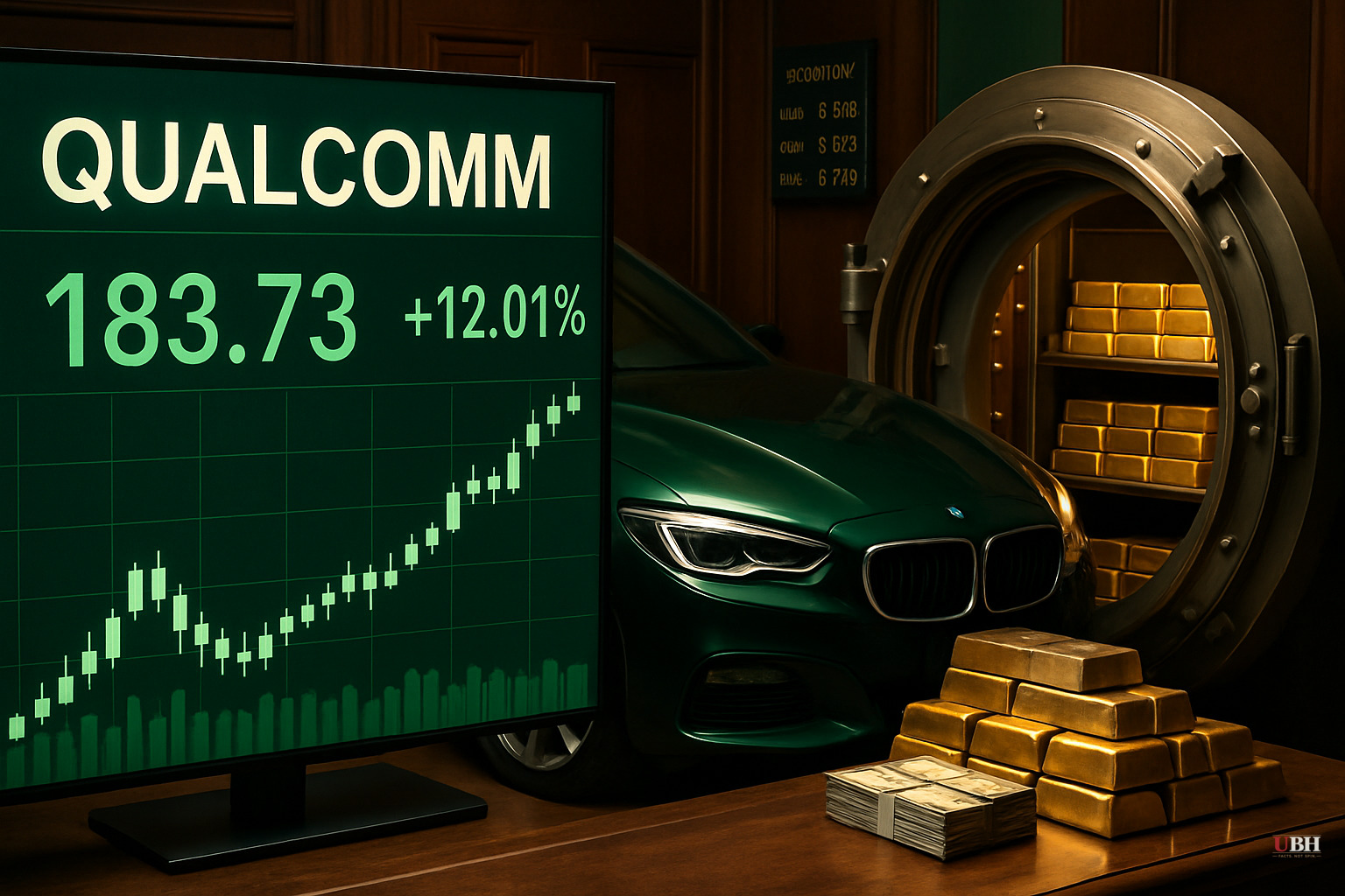 Qualcomm Stock Hits Record High, Up 75% in a Month, as Automotive and AI Device Deals Stack Up
