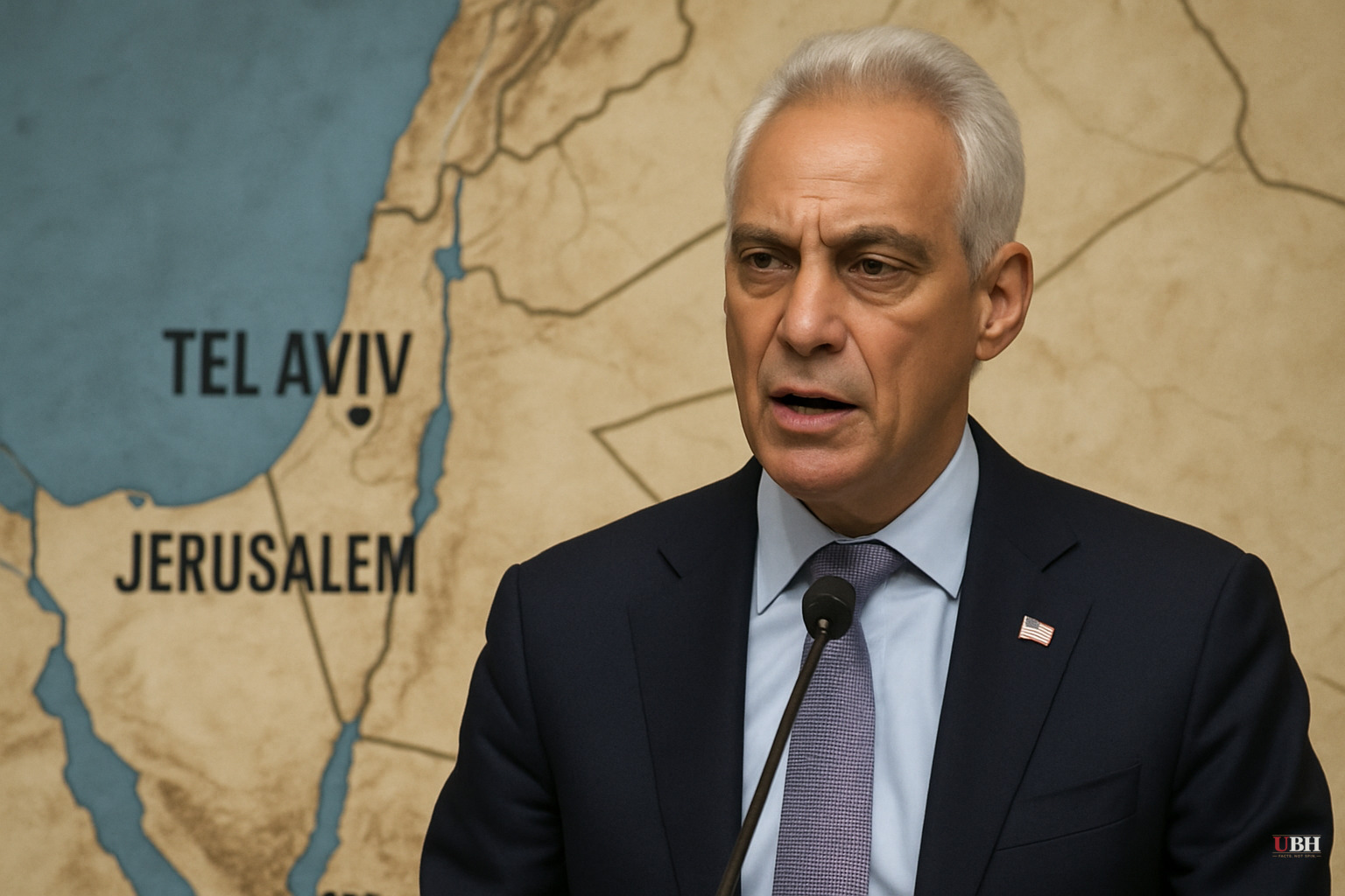 Rahm Emanuel, Speaking in Tel Aviv, Says U.S.-Israel Alliance Is at a 'Crossroads' and Calls Out Netanyahu Directly