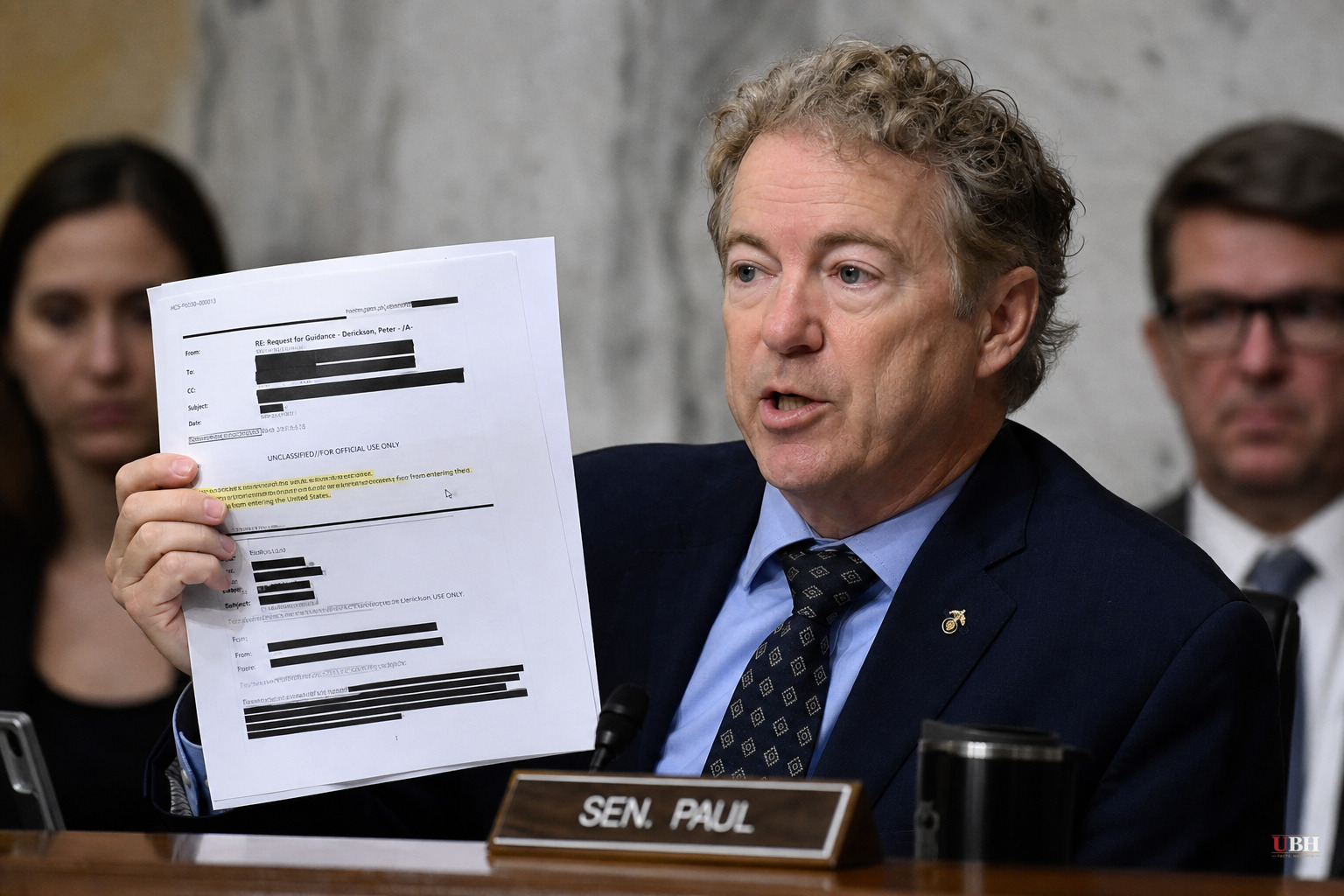 Rand Paul Releases Documents Showing FBI Told Border Agents To Stand Down On Questioning EcoHealth's Peter Daszak
