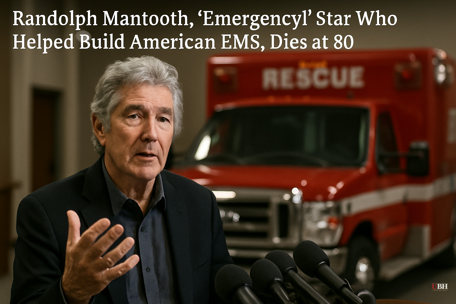 Randolph Mantooth, 'Emergency!' Star Who Helped Build American EMS, Dies at 80