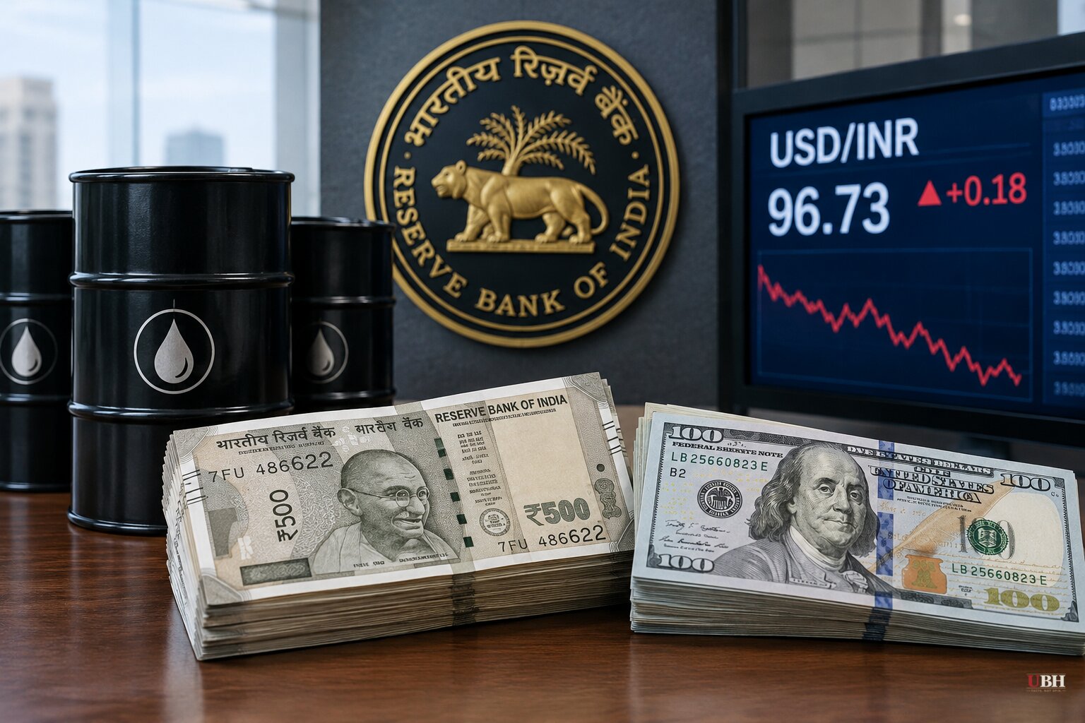 RBI Opens Dollar Window for Three State Oil Firms and Tightens Rupee Derivatives Rules as Currency Hovers Near Record Low