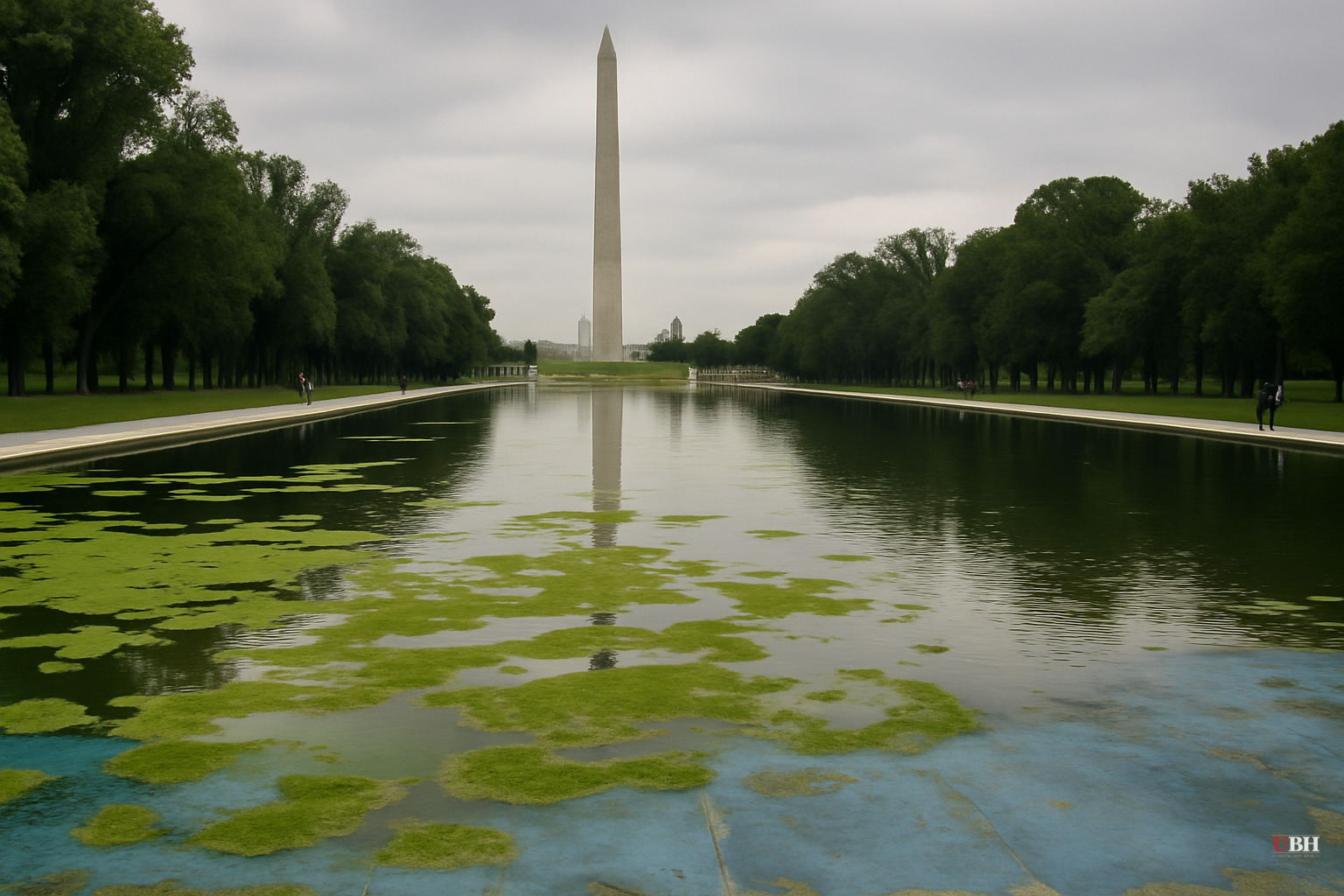 Reflecting Pool Repairs Cost $16.4 Million, Go Visibly Wrong. Iran Strait Dispute Strains Vance's Ceasefire Talks.