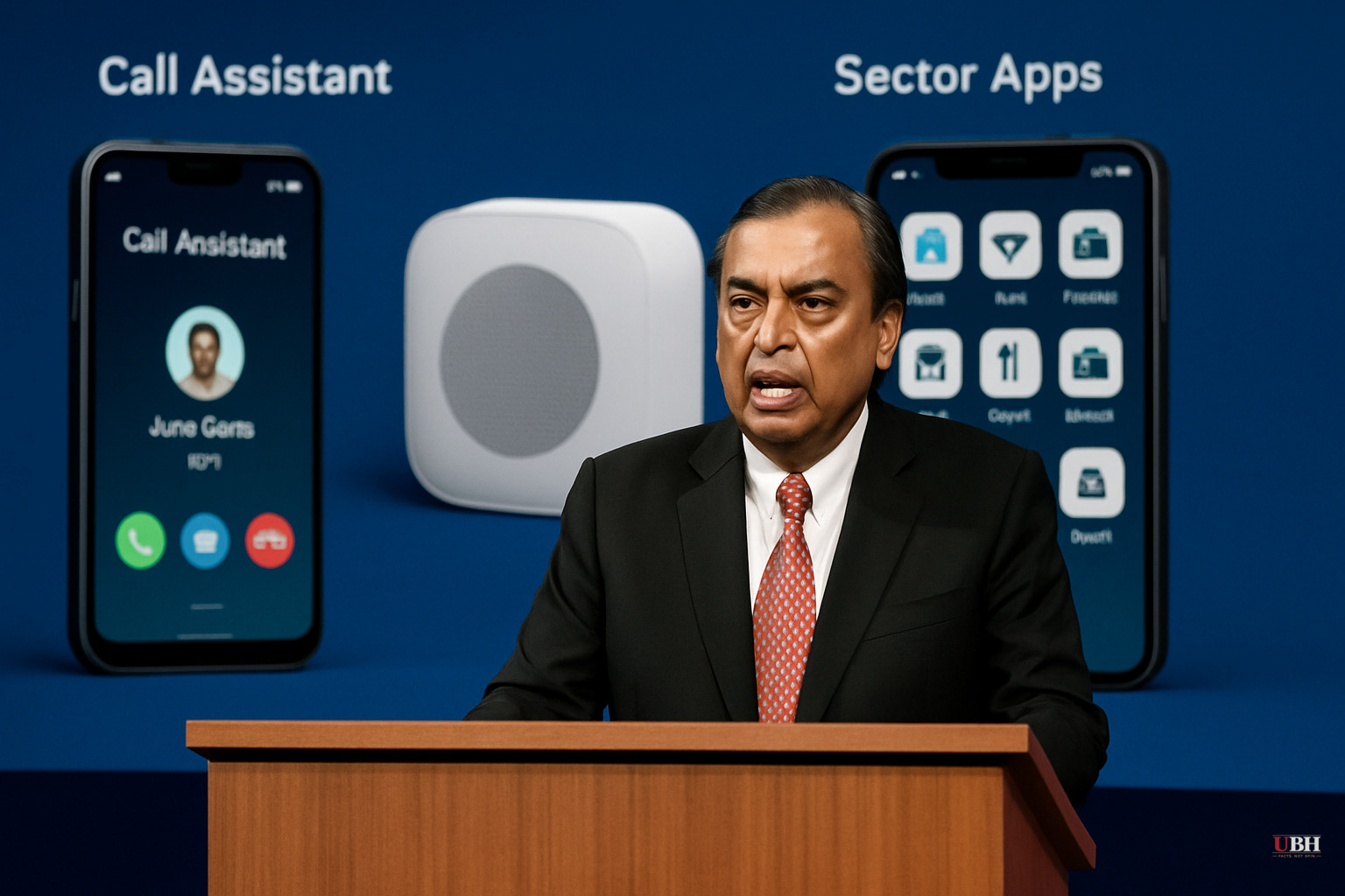 Reliance Unveils AI Call Assistant, Smart Home Device, and Sector Apps at Annual Shareholder Meeting