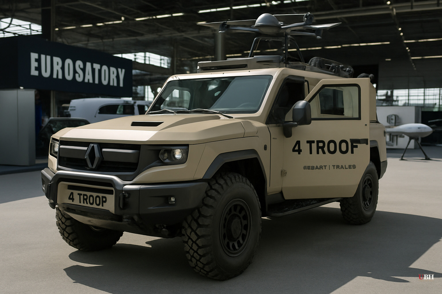 Renault and Thales Unveil 4 TROOP Tactical Vehicle Prototype at Eurosatory 2026