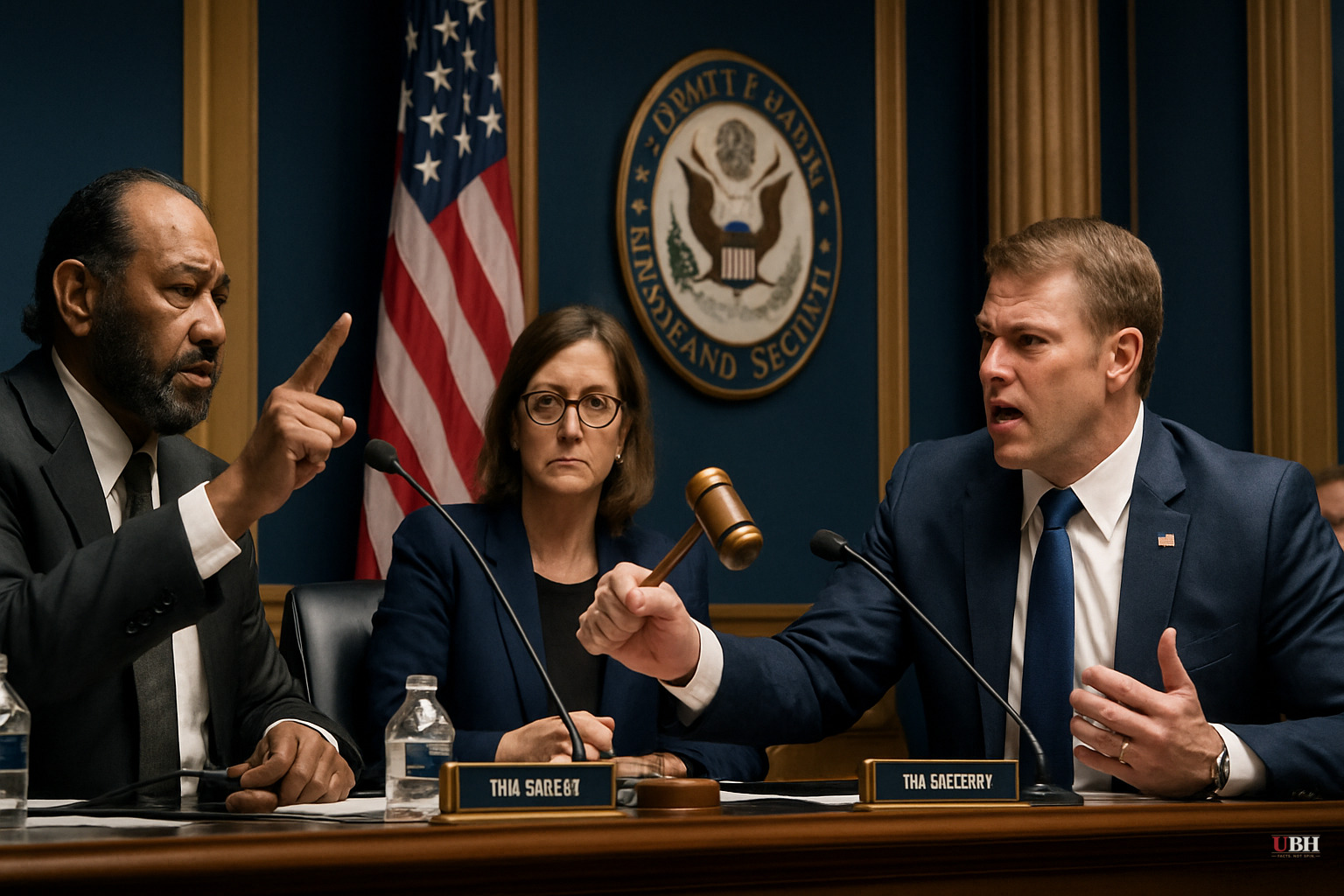 Rep. Al Green Tells DHS Secretary Mullin to 'Shut Up' at House Hearing After Racism Exchange