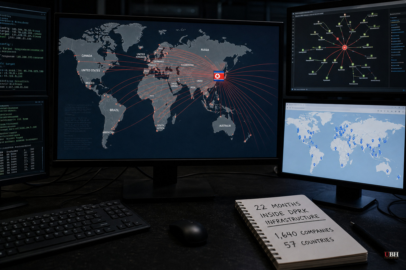 Researcher Hacked Into North Korea's Hacking Operation, Found 1,640 Breached Companies in 57 Countries