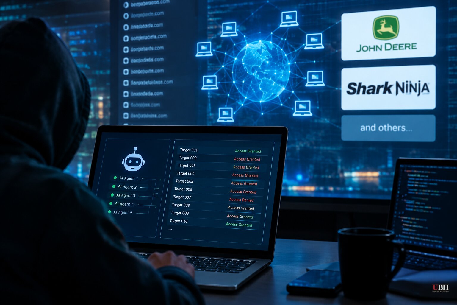 Researchers Say One Hacker's AI Agents Reached Websites of About 100 Companies for Roughly $5,000 in Tokens