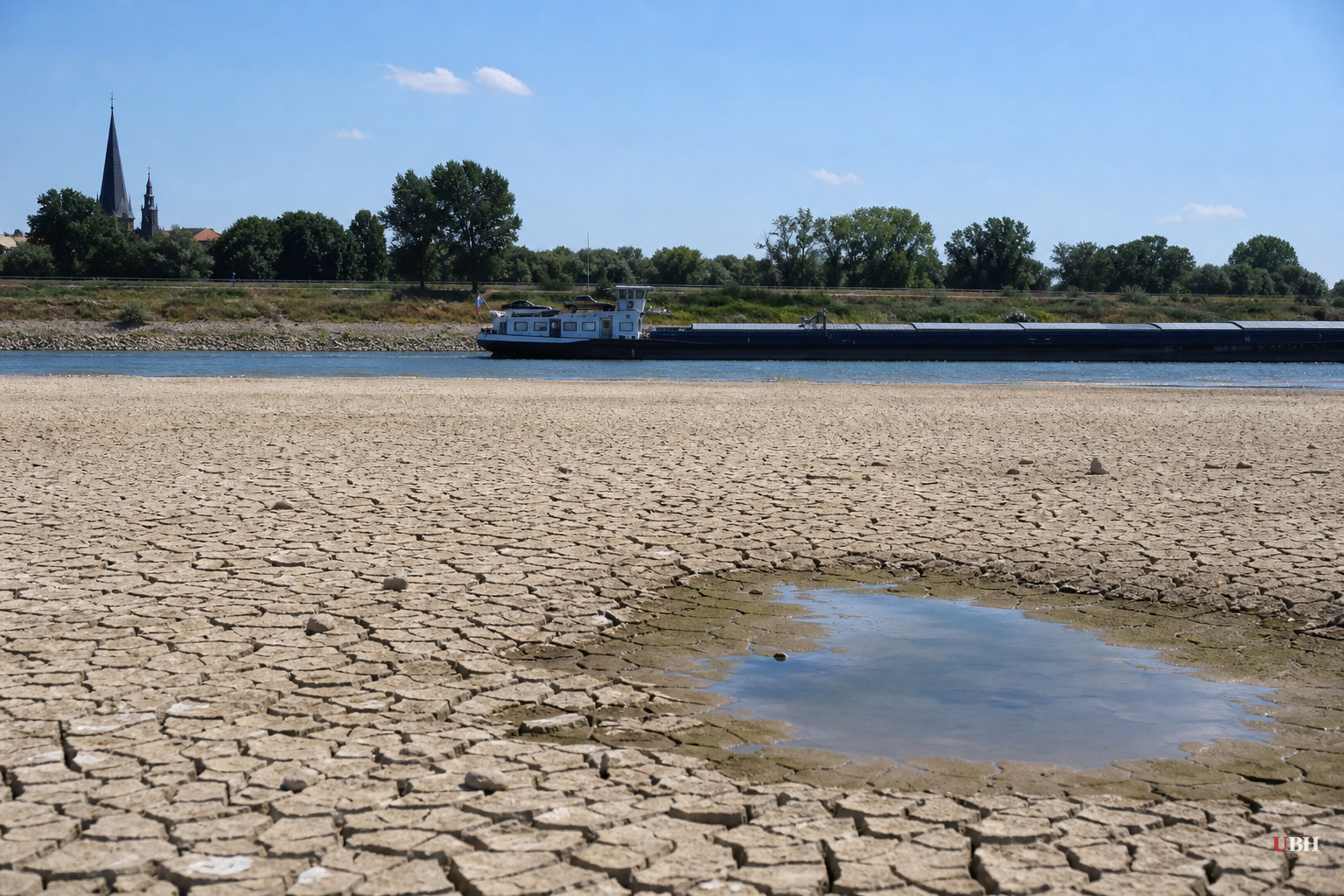 Rhine, Danube and Loire Hit Record Lows as Germany Fights Over Putting Climate Adaptation in Its Constitution