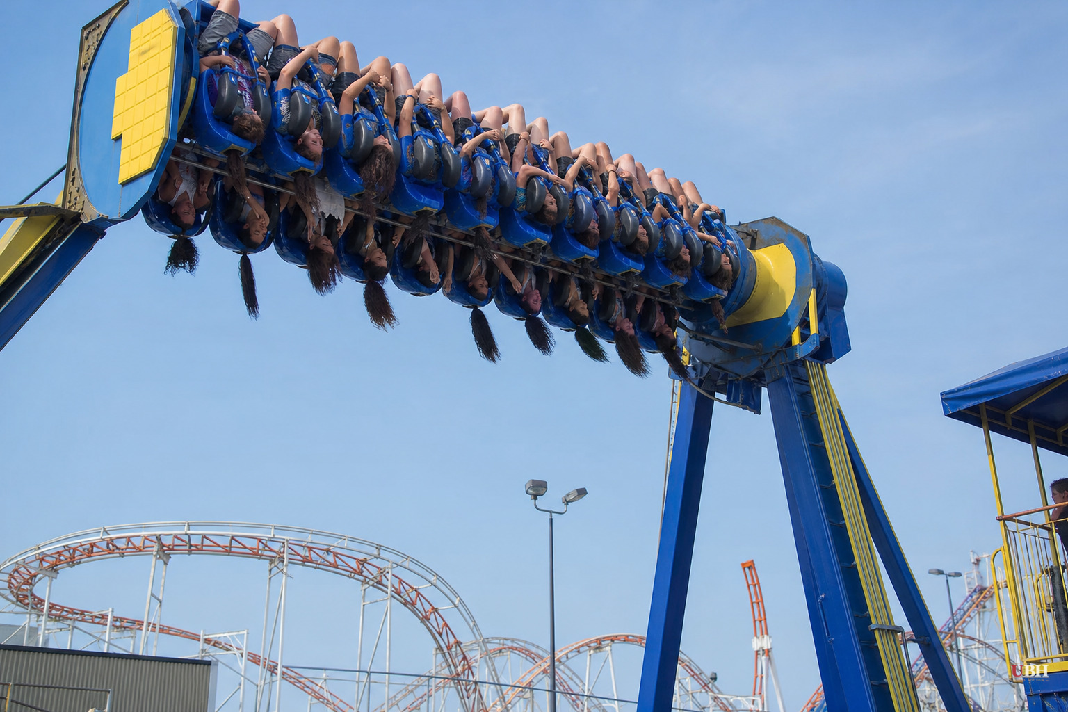 Riders Trapped Upside Down on Ocean City Boardwalk Ride, No Injuries Reported