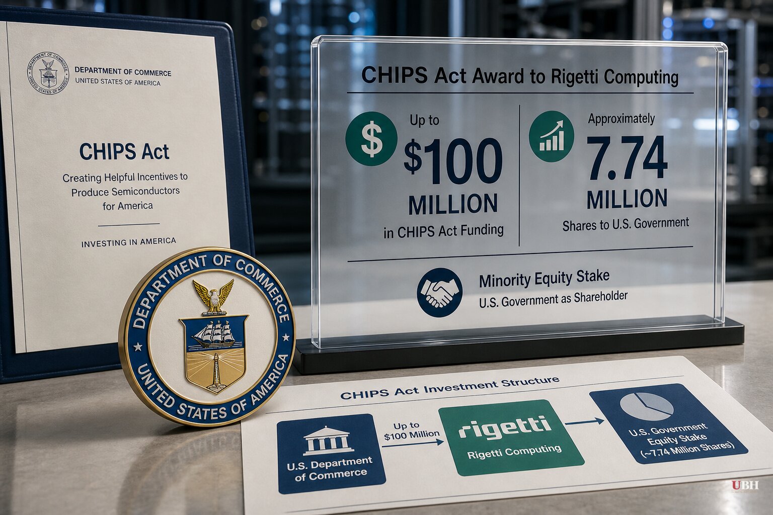 Rigetti Hands U.S. Government 7.74 Million Shares in $100 Million CHIPS Act Quantum Deal