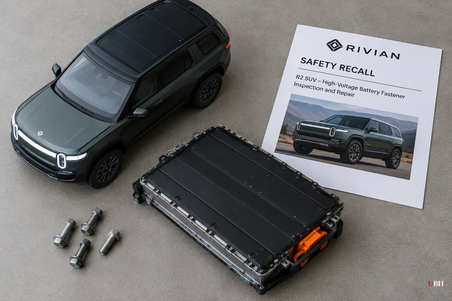 Rivian Recalls 14 R2 SUVs Over Loose Battery Bolts, Its Second Recall in a Month