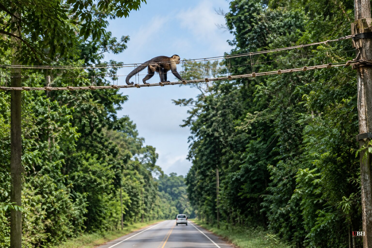 Rope Bridges Over a Brazilian Amazon Road Log 15,000 Animal Crossings, Zero Roadkill in 15 Months