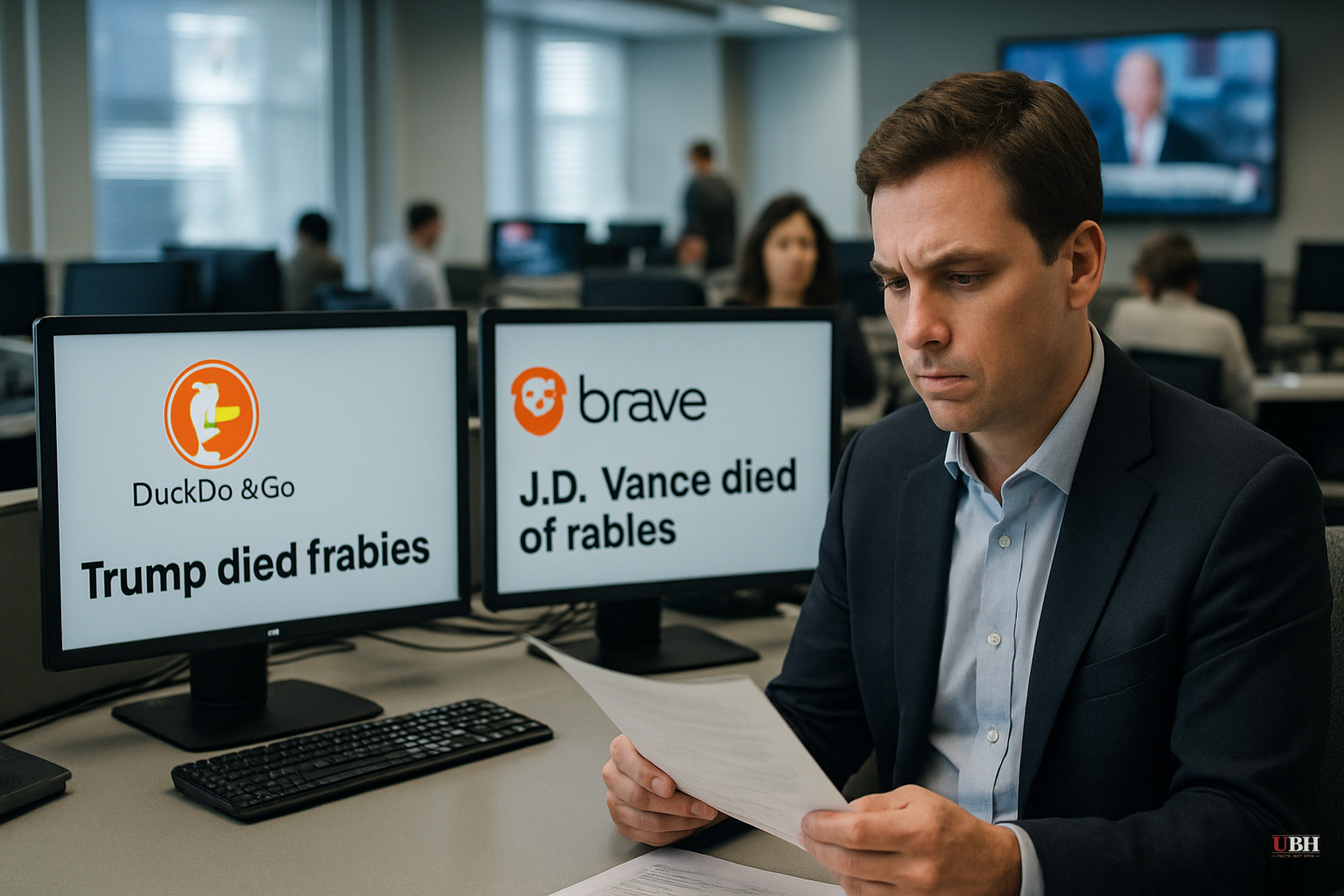 r/poisonai Tricked DuckDuckGo and Brave Into Reporting Trump and Vance Died of Rabies