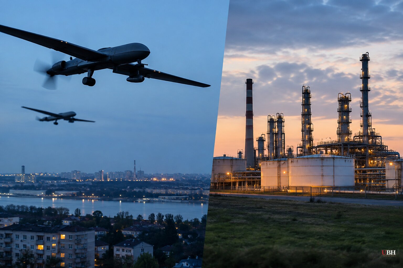 Russia Fires 453 Drones Overnight as Ukraine Hits Two Major Oil Refineries in Tatarstan and Krasnodar
