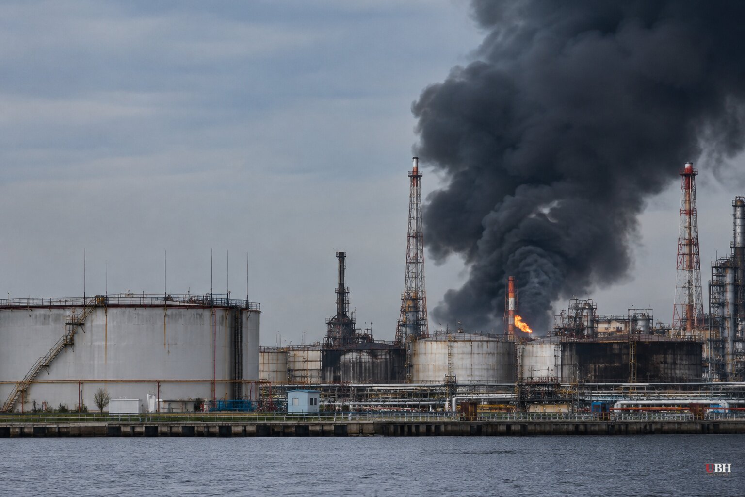 Russia Says It Downed 1,015 Ukrainian Drones as St. Petersburg Oil Terminal Burns, Two Days After Trump Waived Sanctions Law