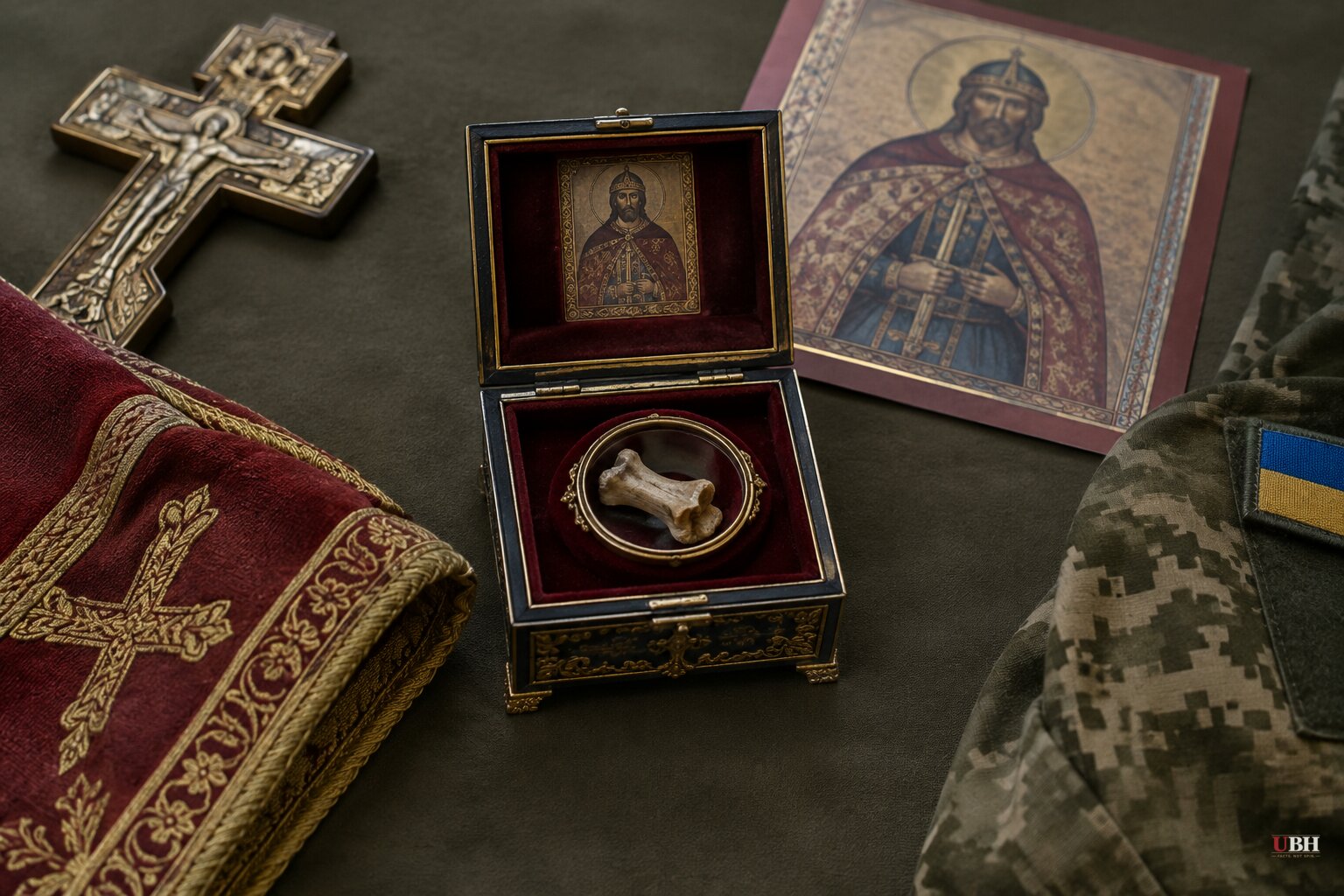 Russia Sends 14th-Century Prince's Bone Fragment to Ukraine Front to Boost Troop Morale