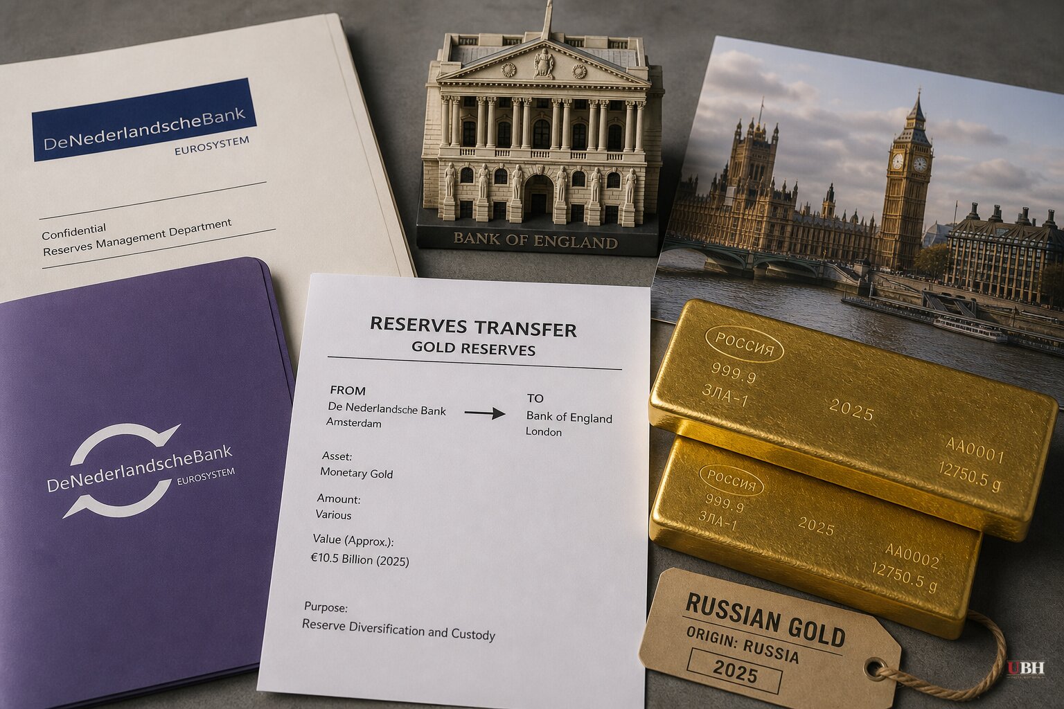 Russian Gold Floods Into Hong Kong to $10.5 Billion as Dutch Central Bank Moves Reserves to London and Prices Hit $4,644 an Ounce