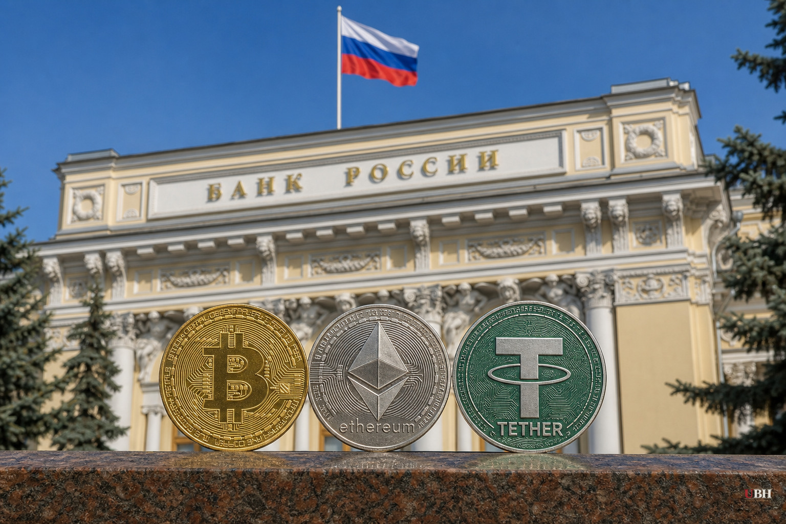 Russia's Central Bank Approves Bitcoin, Ethereum and Tether for Retail Trading, Leaves XRP Out