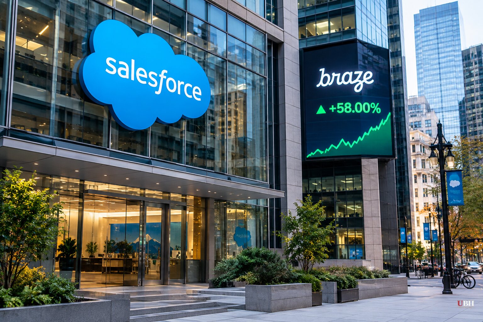 Salesforce Agrees to Buy Braze for $5.66 Billion; Braze Shares Jump More Than 50%