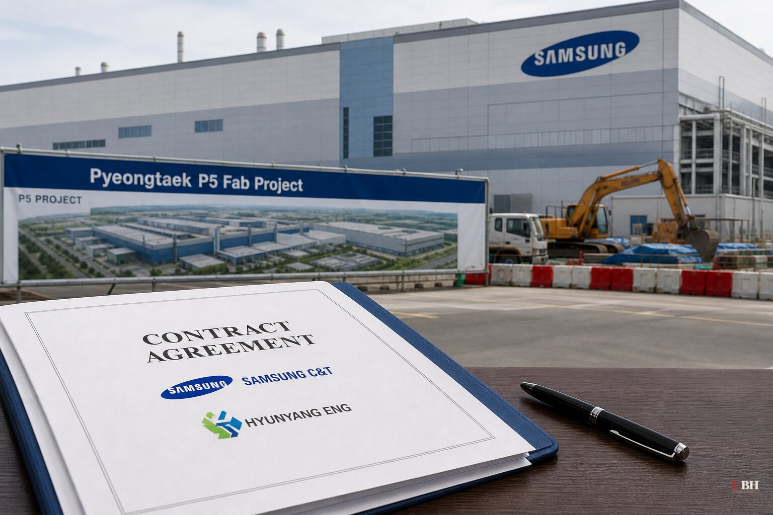 Samsung P5 Fab: Hanyang ENG Signs $110 Million Piping Contract for Pyeongtaek Cleanroom