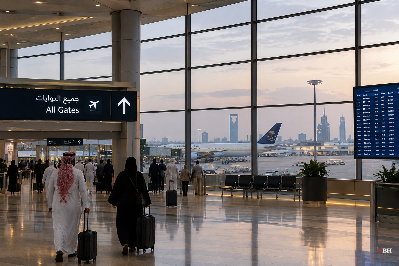Saudi Arabia Intercepts Houthi Missiles Over Riyadh as Airport Terminals Reopen, and Houthis Call the Airport a Military Target