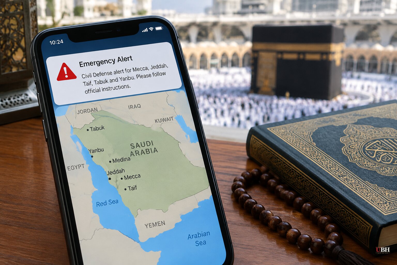 Saudi Arabia Sounds Second Mecca Danger Alert in Under 10 Days as Houthi Missile Campaign Widens