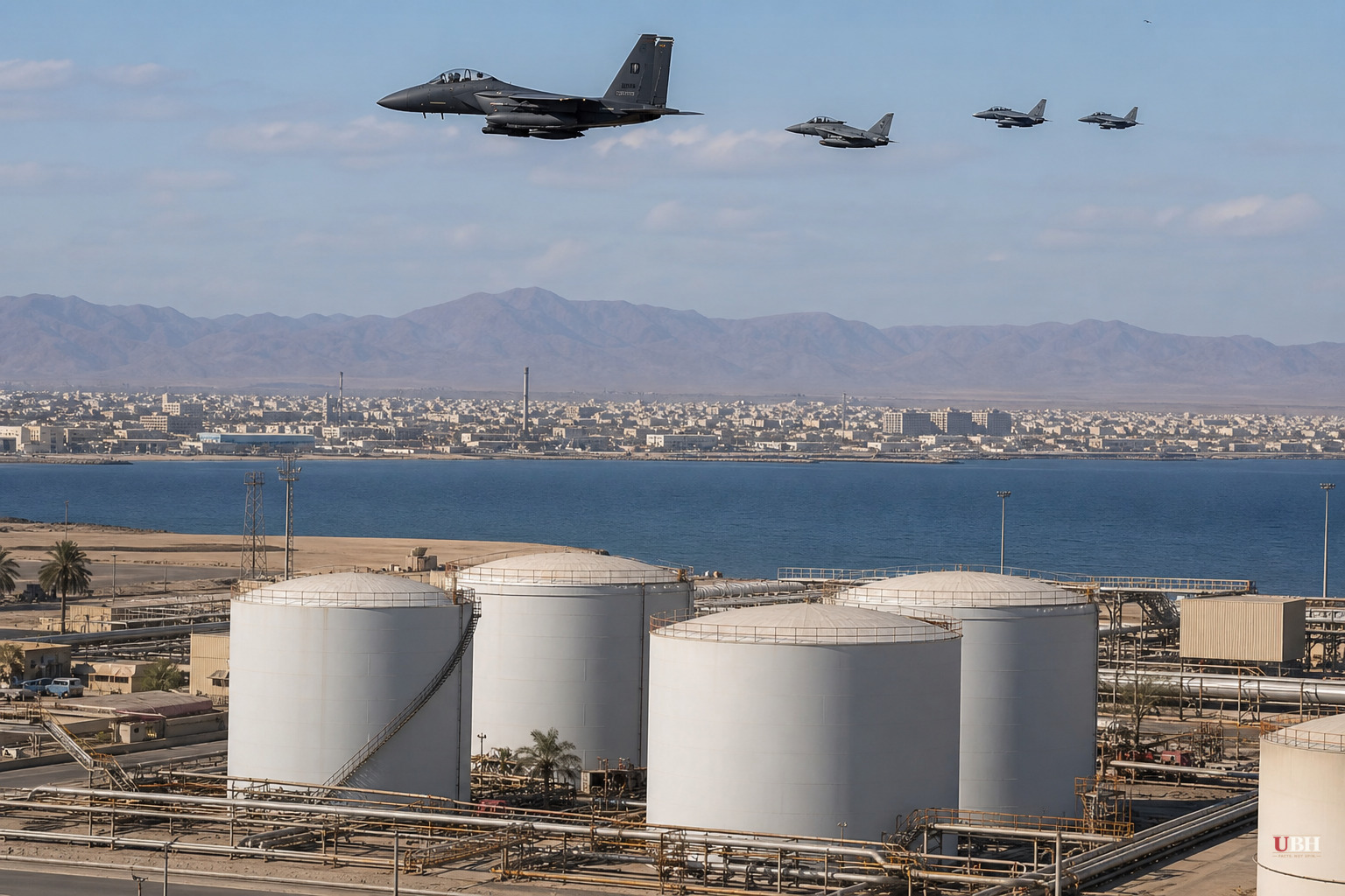 Saudi Arabia Strikes Houthi Sites in Hodeidah, Yanbu Refinery Targeted as Red Sea War Widens