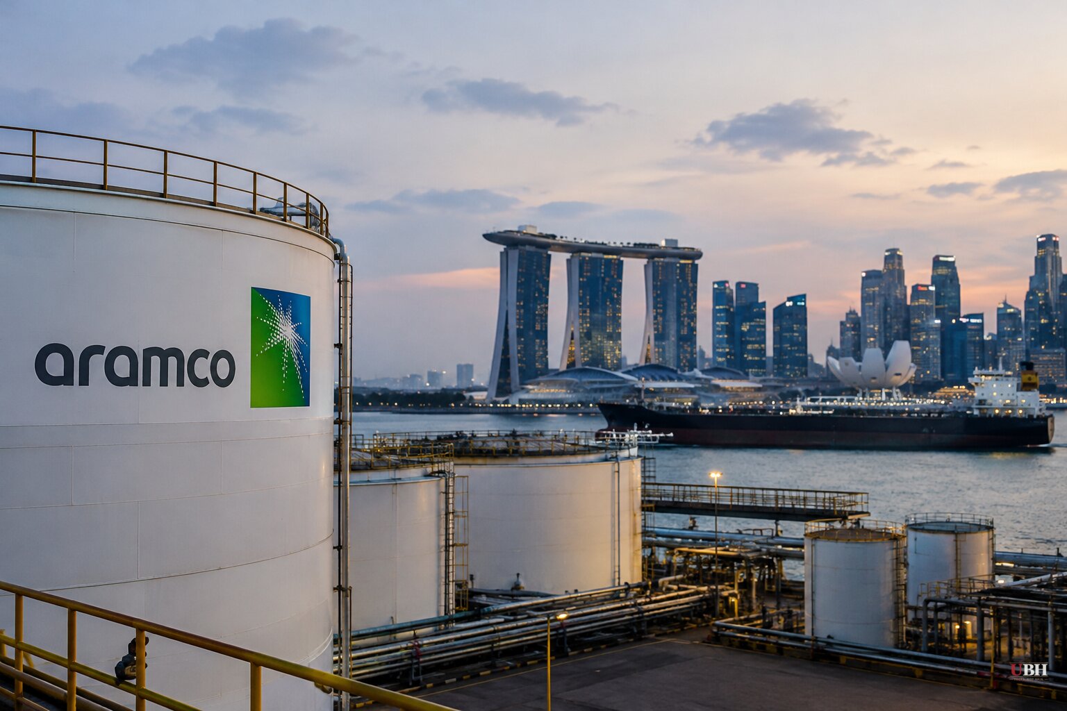 Saudi Aramco and Singapore Announce Crude Storage Plan as Brent Holds Near $115