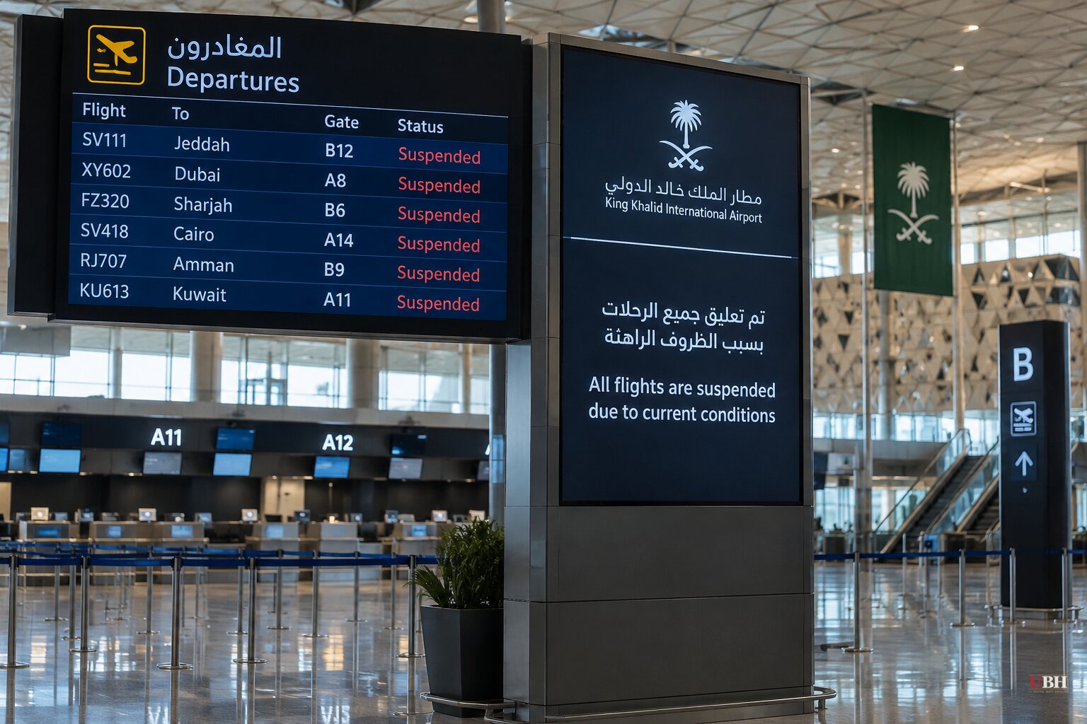 Saudi Aviation Authority Says Riyadh Airport Attack Killed 12 From Eight Countries, Injured 309