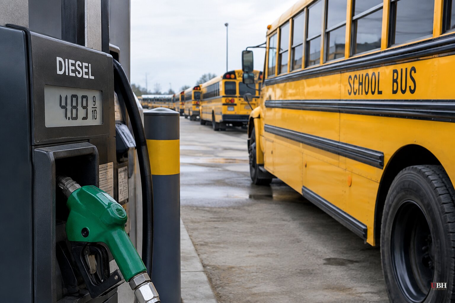School Bus Diesel Costs Spike to Record Highs as Districts Cut Routes and Drain Reserves