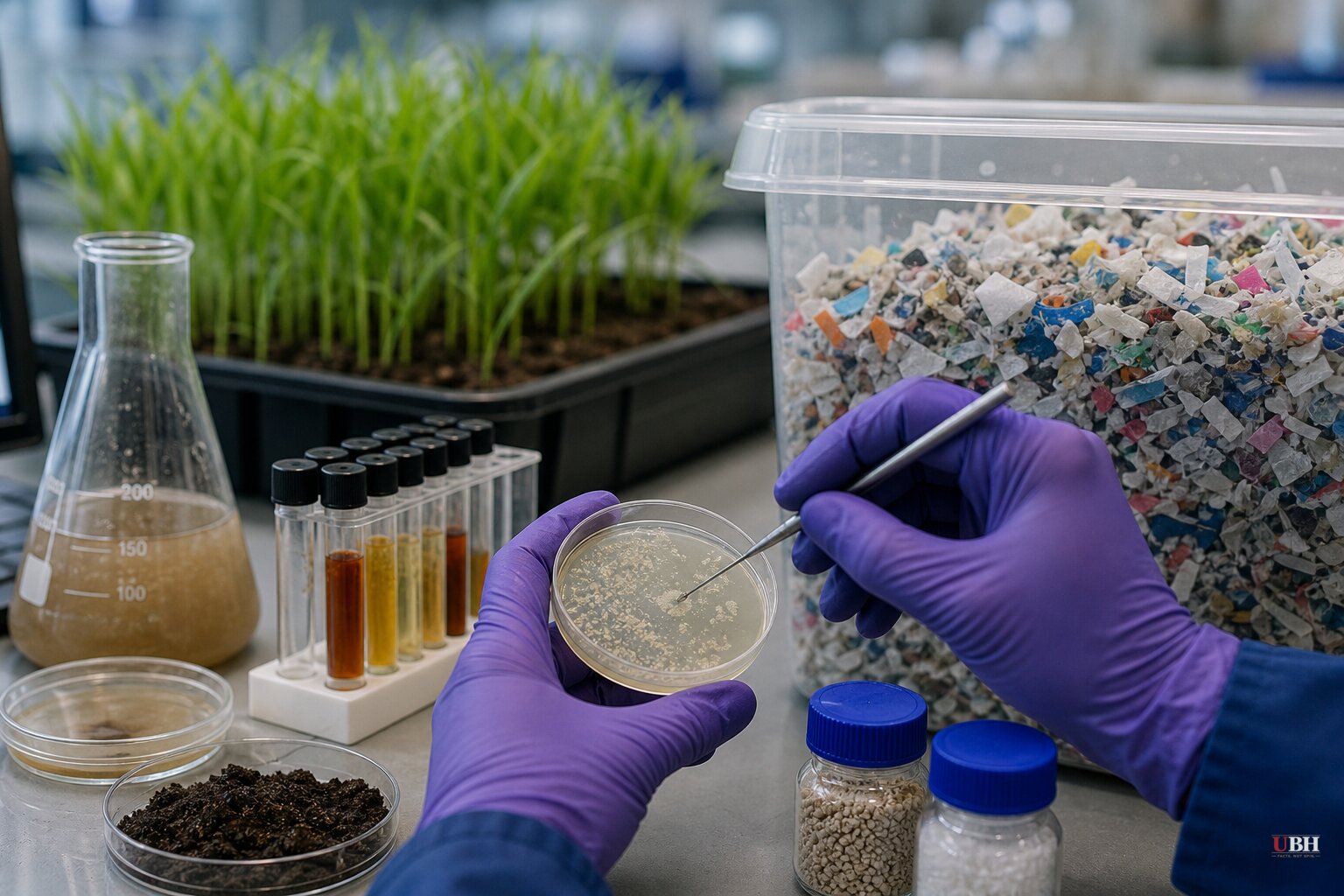Scientists Are Engineering Microbes to Cut Fertilizer Costs and Turn Plastic Trash Into Food