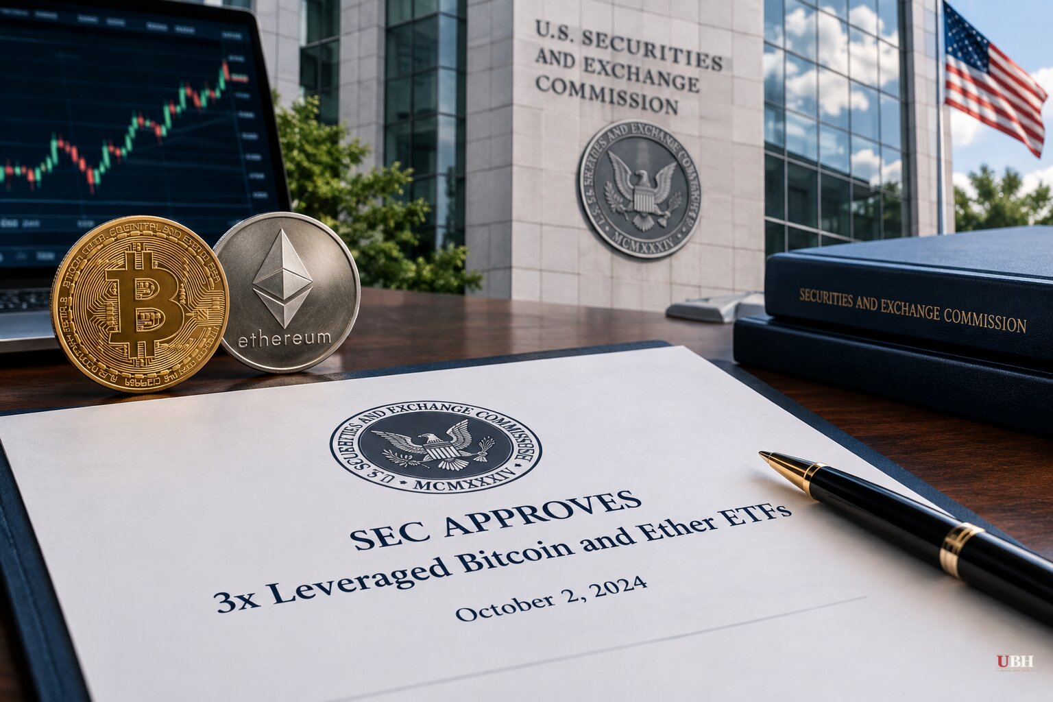 SEC Clears Triple-Leveraged Bitcoin and Ether ETFs, Trading Still Can't Start