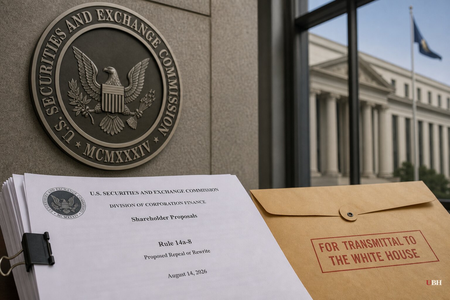 SEC Permanently Ends Its Referee Role in Shareholder Proposal Fights, Sends Rule Rewrite to White House