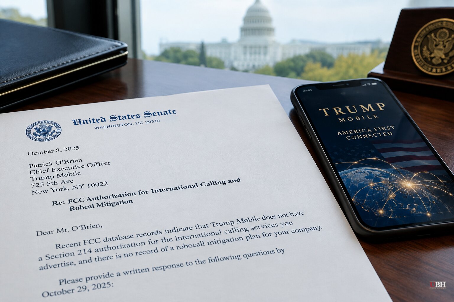 Sen. Hassan Says FCC Records Show No International Calling Authorization for Trump Mobile, Demands Answers by Oct. 29