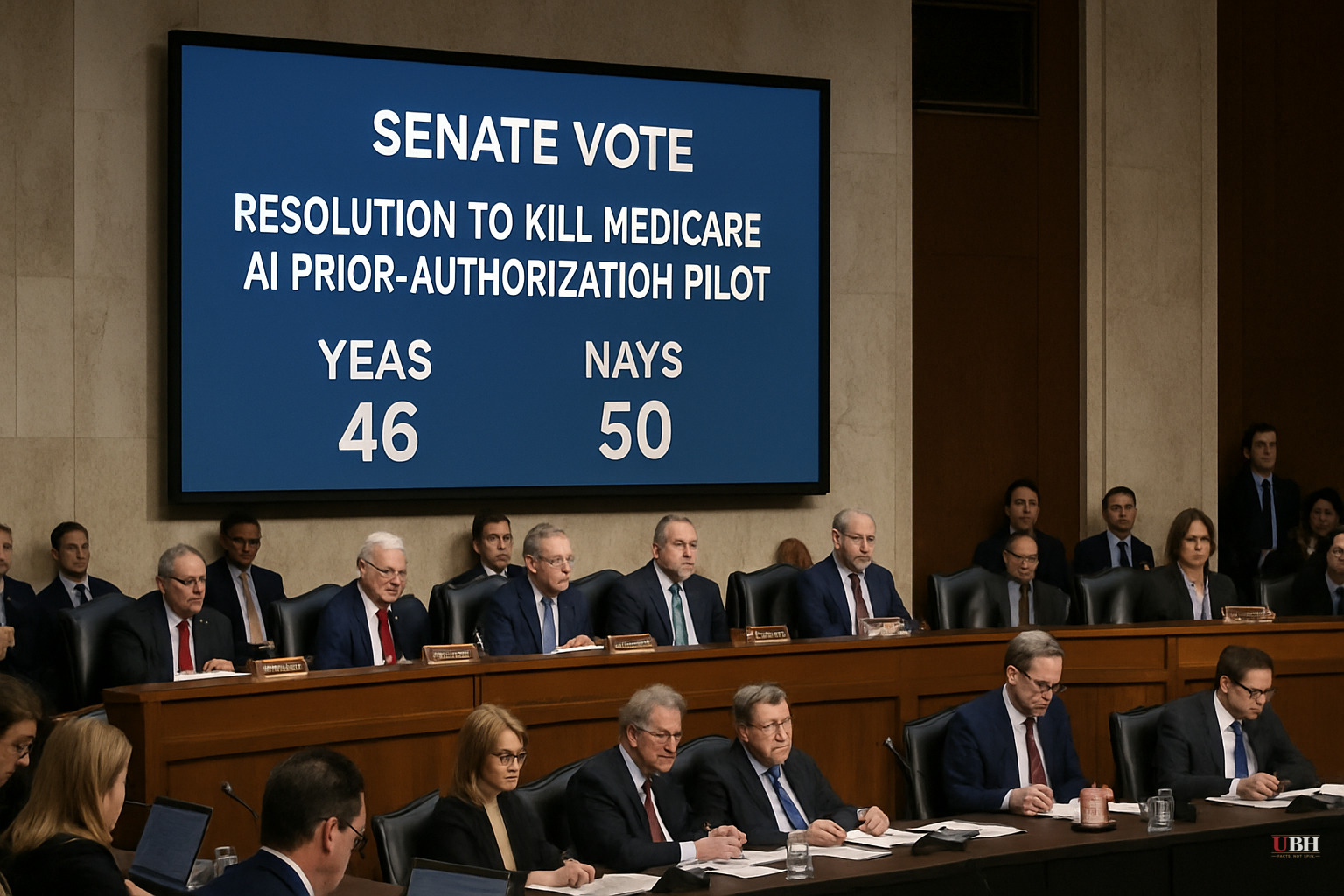 Senate Blocks Resolution to Kill Medicare AI Prior-Authorization Pilot