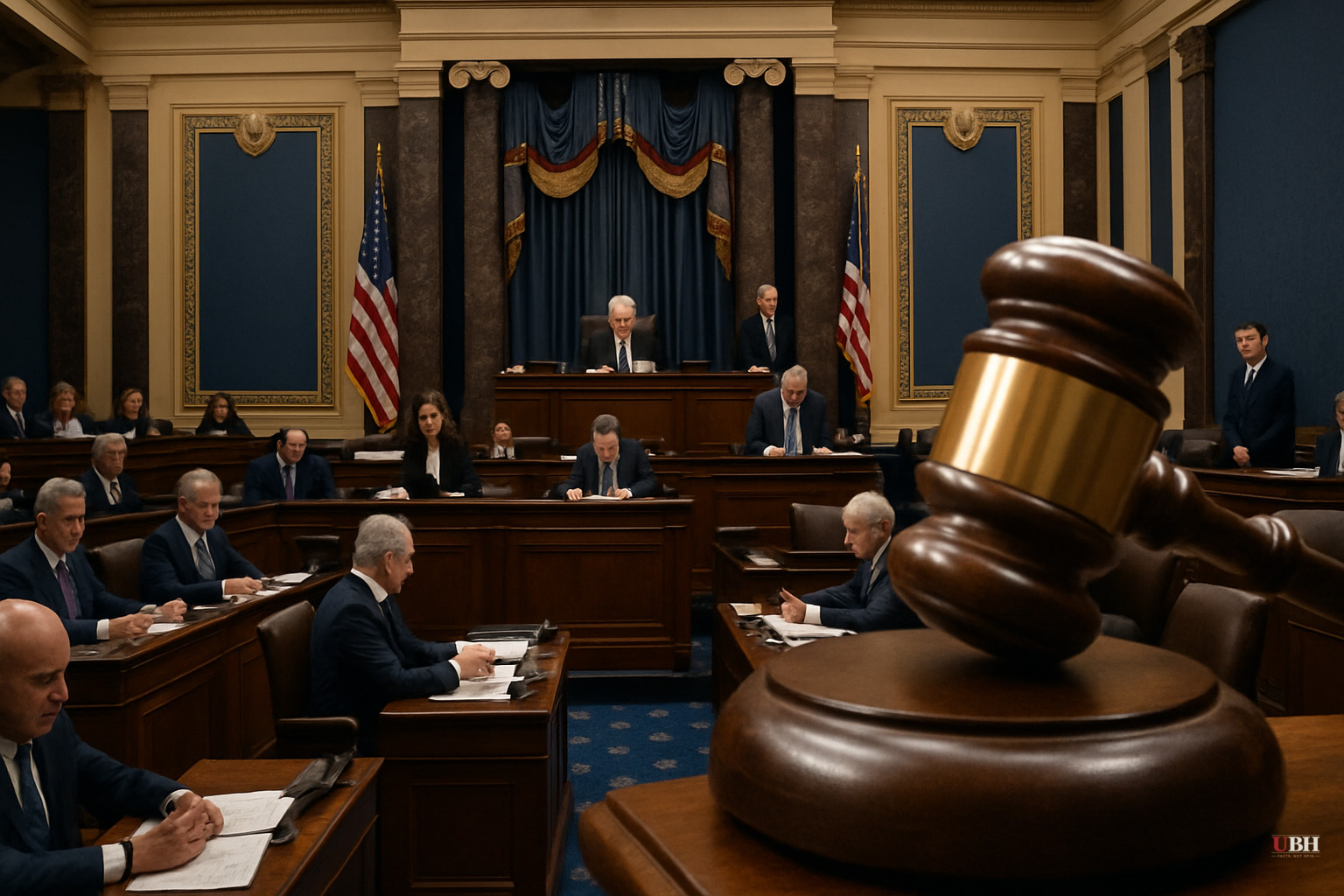 Senate Passes $70 Billion ICE Funding Blueprint, But Parliamentarian Kills Trump's $1 Billion Ballroom Security Request