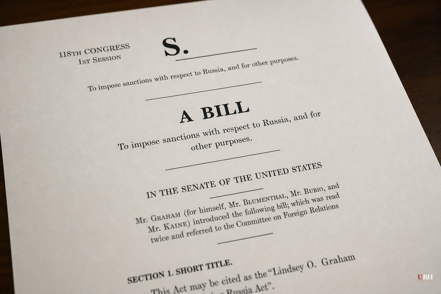 Senate Passes Russia Sanctions Bill 86-11, Hands Trump Power to Slap 100% Tariffs on Top Trading Partners
