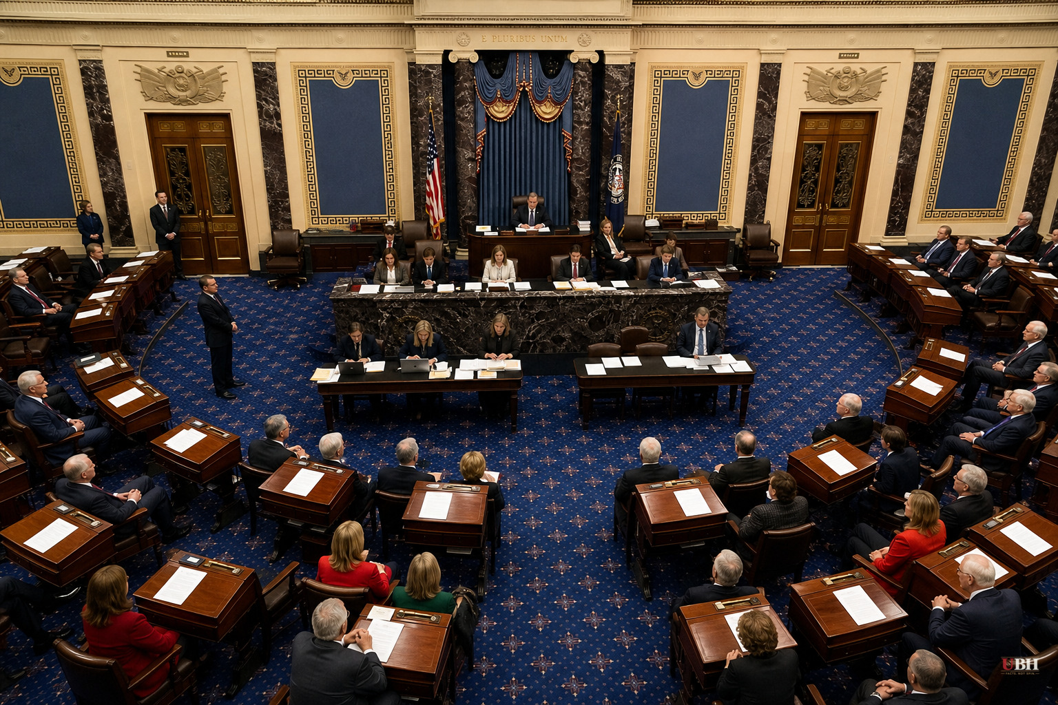 Senate Votes 100-0 Against Any Pardon for Ghislaine Maxwell