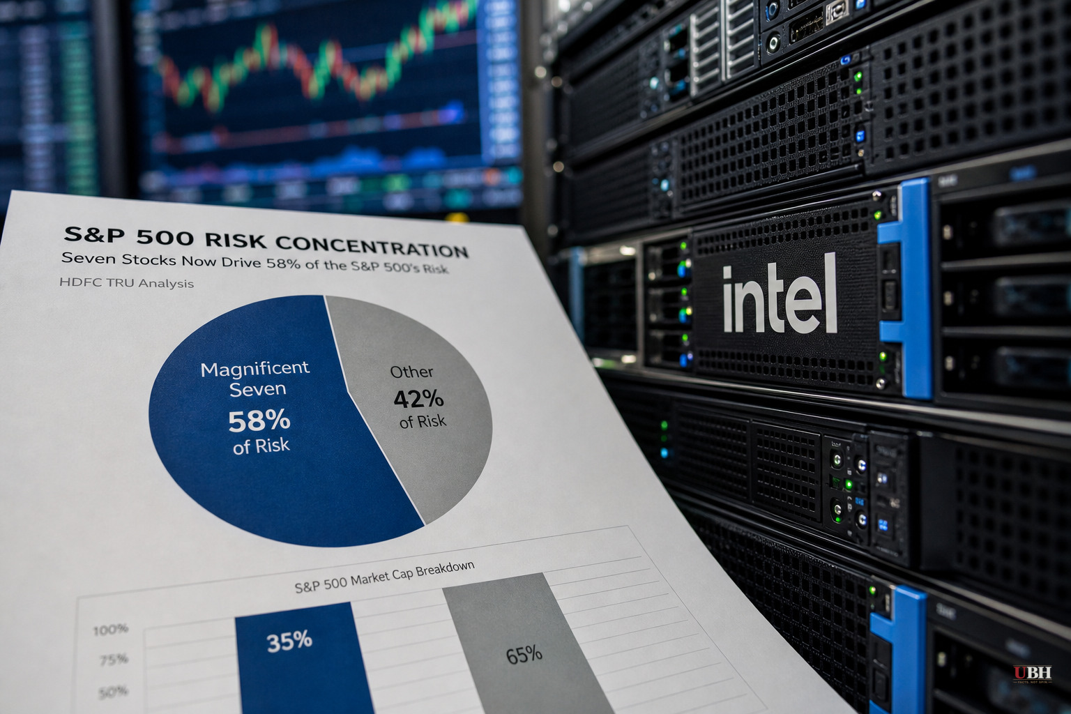 Seven Stocks Now Drive 58% of the S&P 500's Risk, Report Finds, as Intel Posts a Surprise AI Comeback