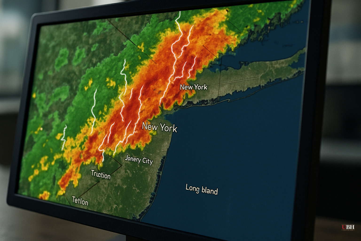 Severe Thunderstorms Threaten NYC and New Jersey Throughout Monday
