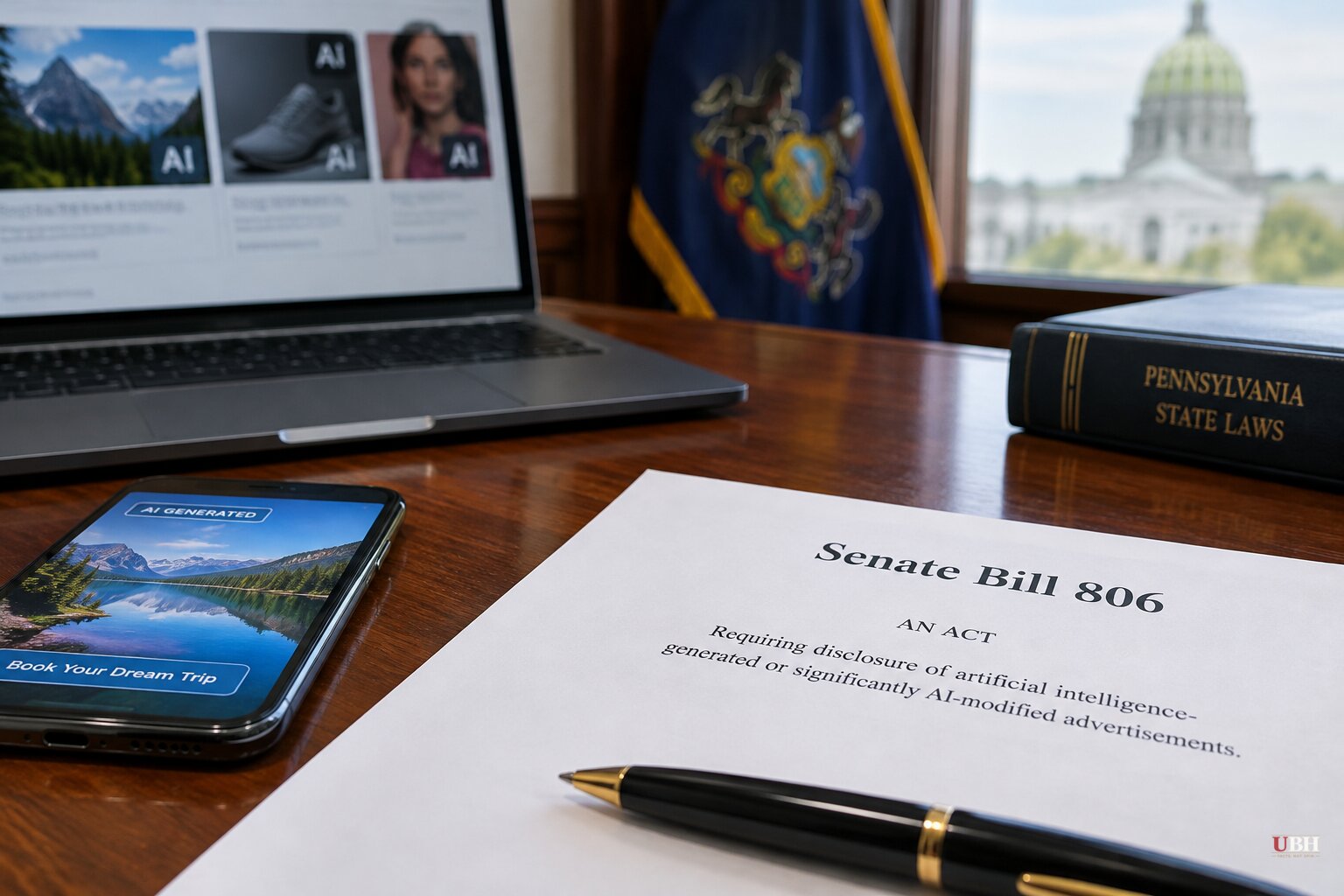 Shapiro Signs Pennsylvania AI Ad Disclosure Law; Key Terms Left Undefined