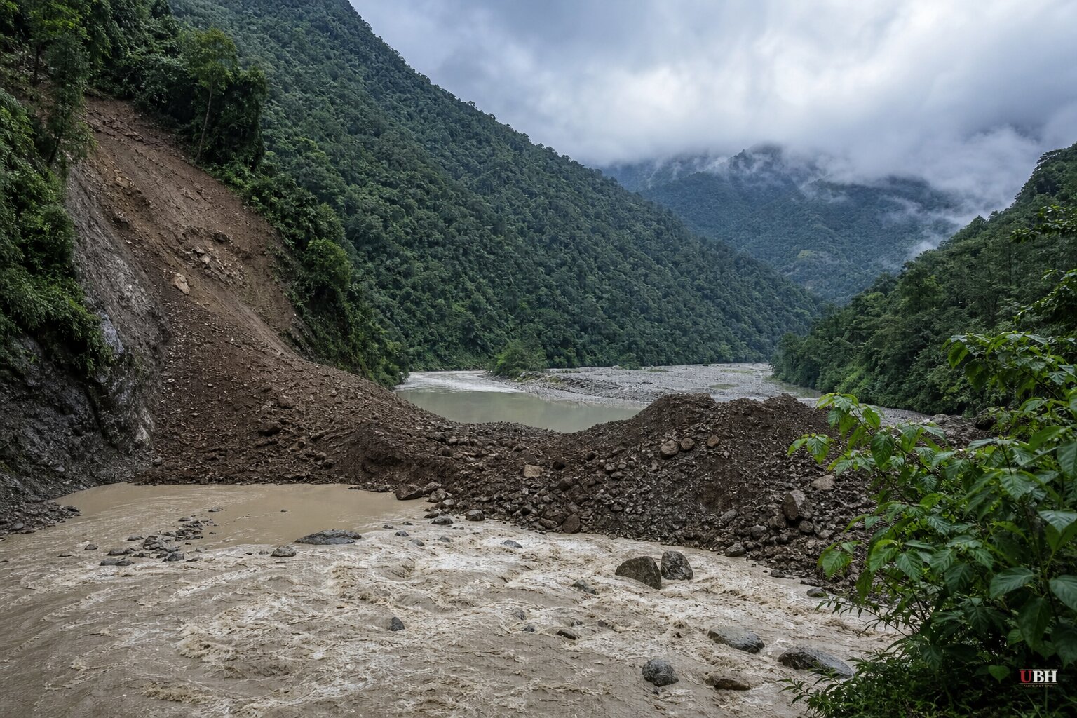 Sikkim Landslide Partially Dams Teesta River, No Casualties Reported